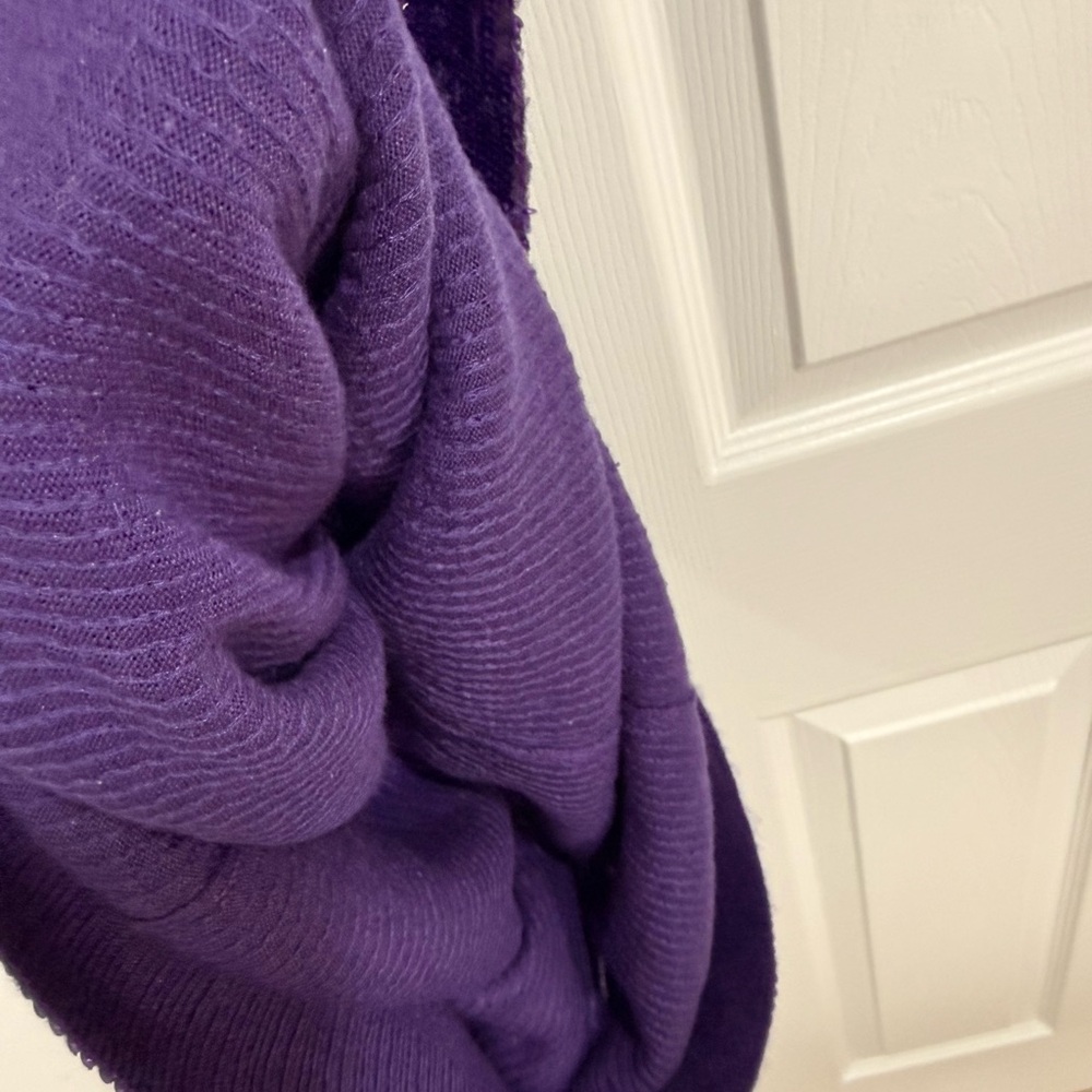 Donna Karan Cashmere/silk Sequin Vibrant Purple Dress - Picture 3 of 5